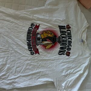 Chicago Blackhawks White T-Shirt